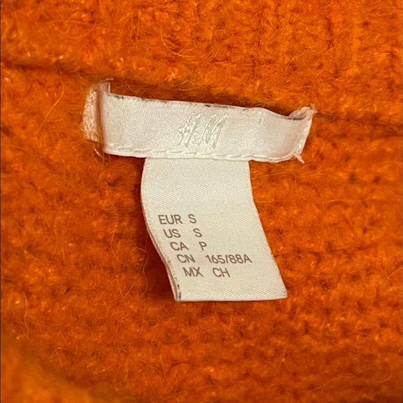 H&M Orange Wool Dress - Picture 3 of 6